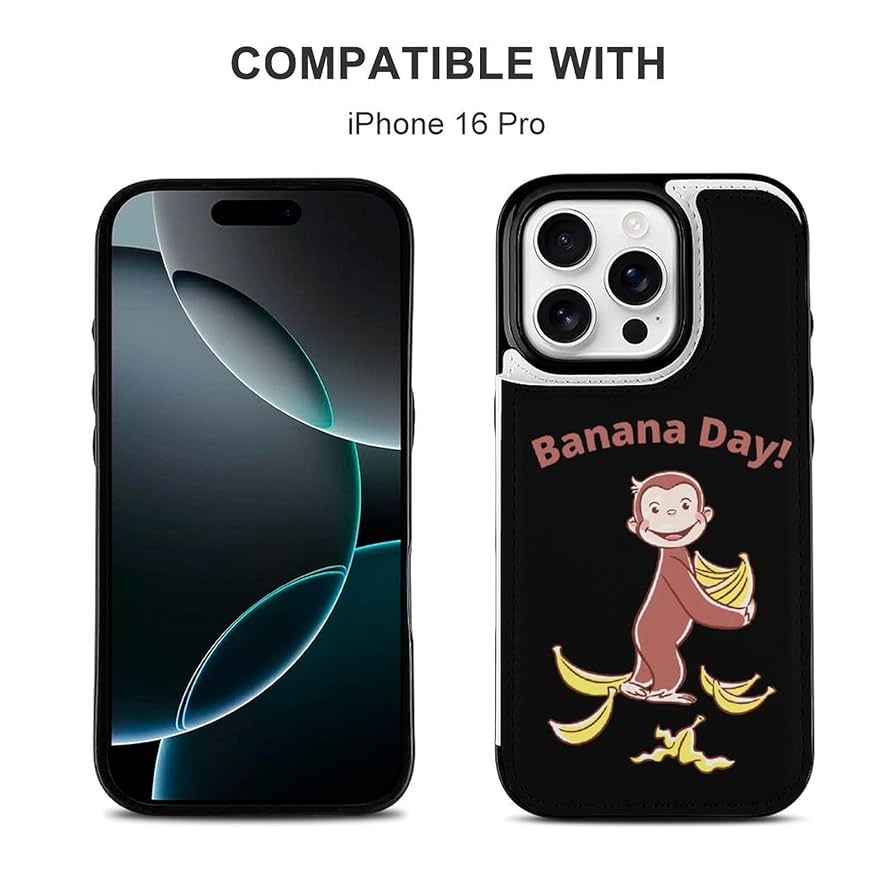 Amazon.co.jp: Iphone16 ケース 手帳型 おさるのジョージ iPhone